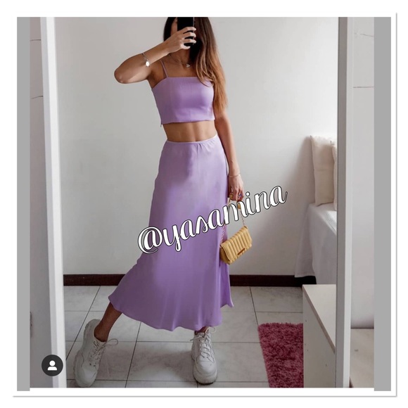 Zara set of top + skirt bloggers favorite - Picture 6 of 16